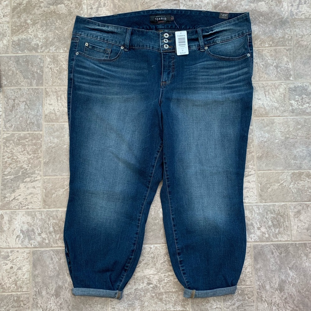 Size 26 Plus Torrid Blue Jeans